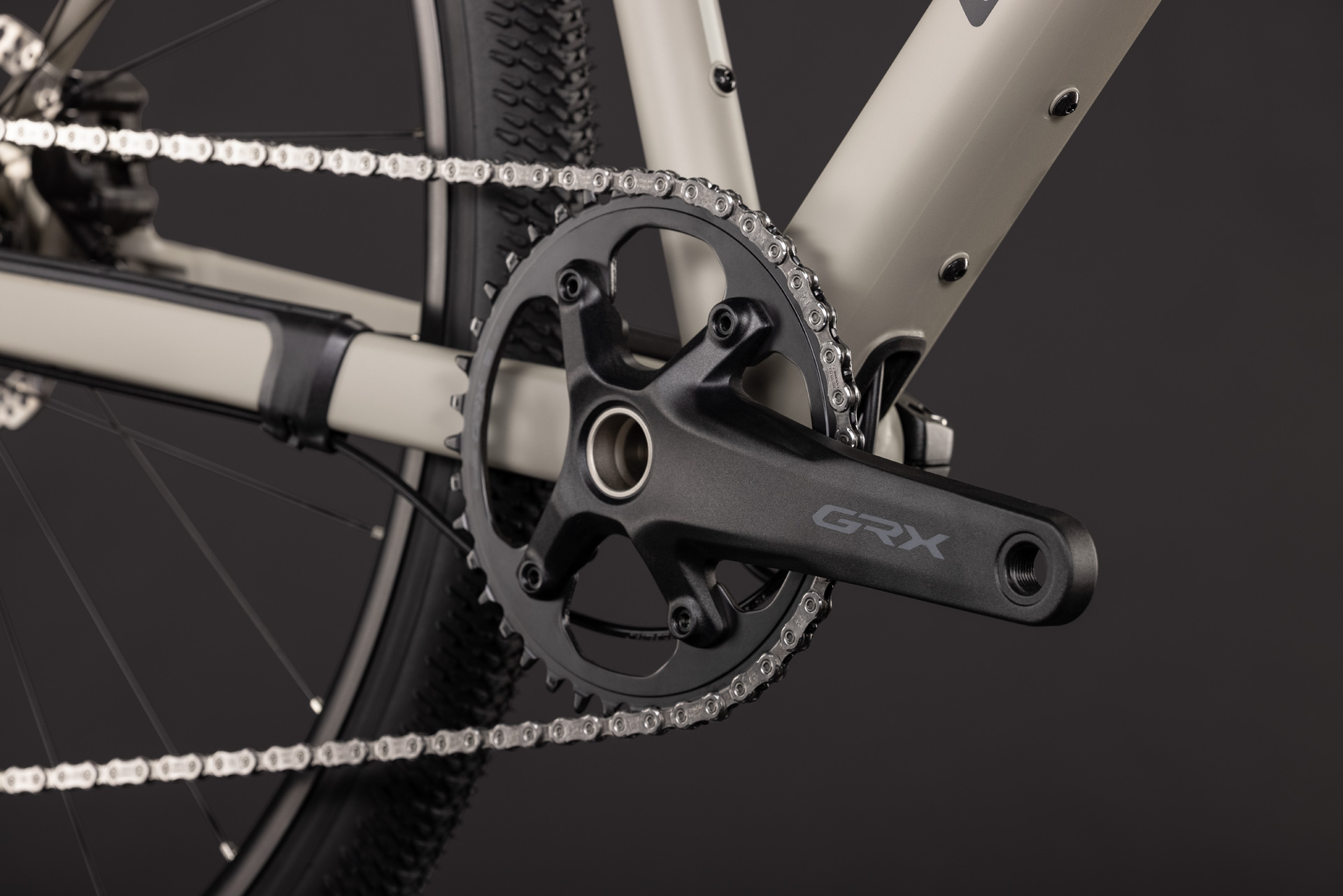Cube Nuroad EX oatgrey´n´black - XL