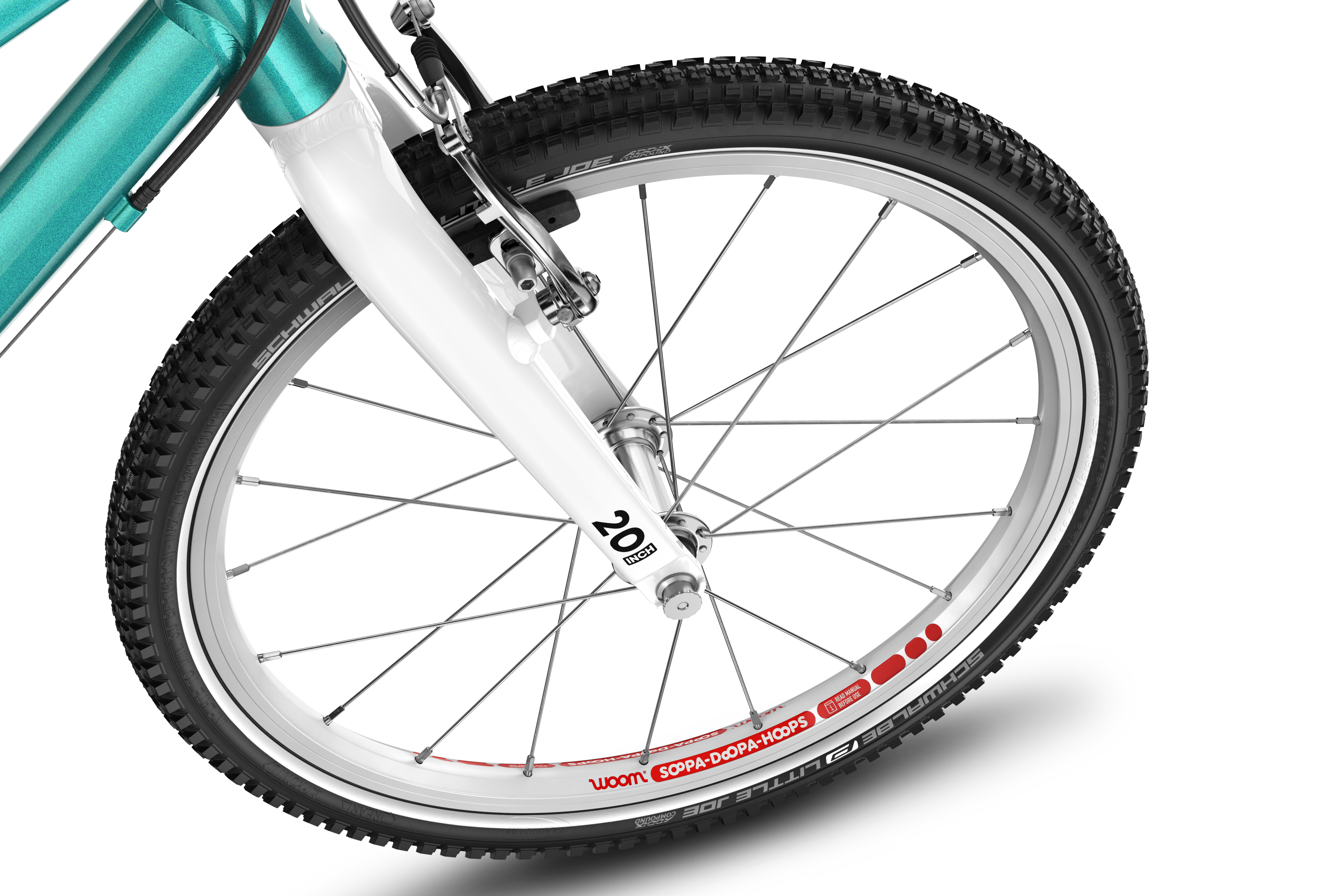 woom GO 4  (Gen. H) metallic turquoise