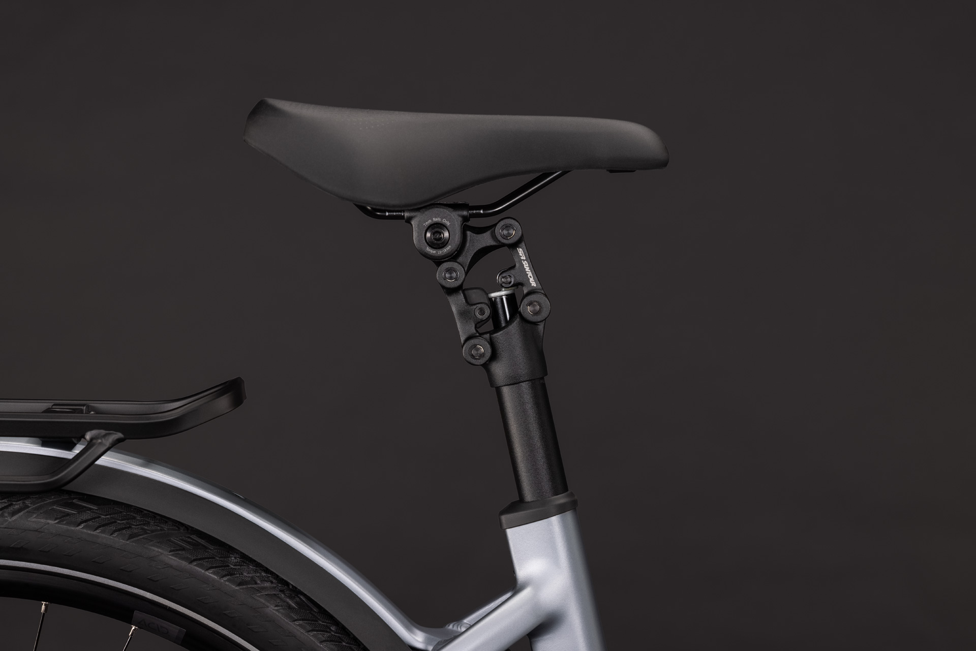 Cube Kathmandu Hybrid EXC 800 slategrey´n´chrome - Easy Entry 50 cm