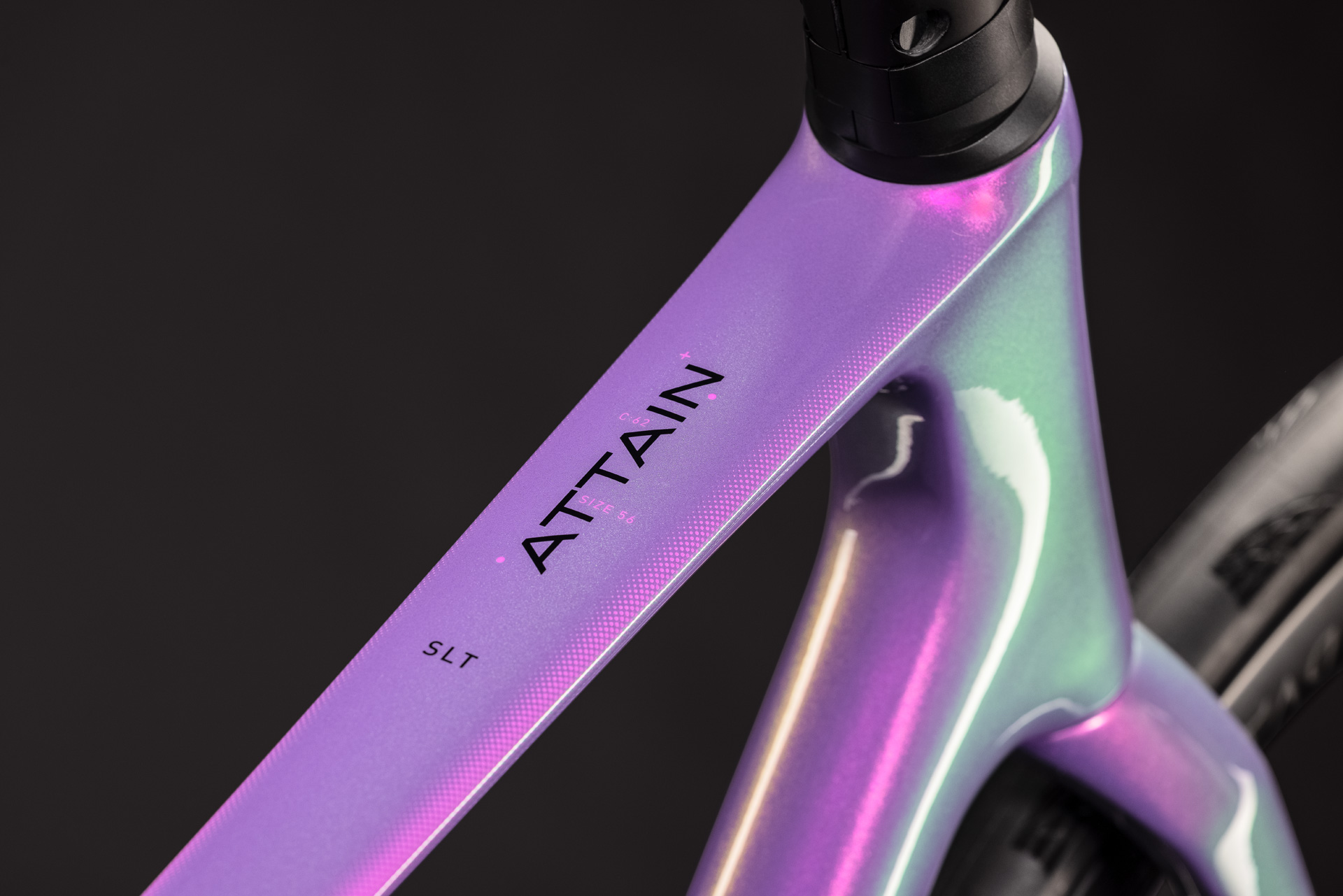 Cube Attain C:62 SLT cosmicpurple´n´black - 47 cm
