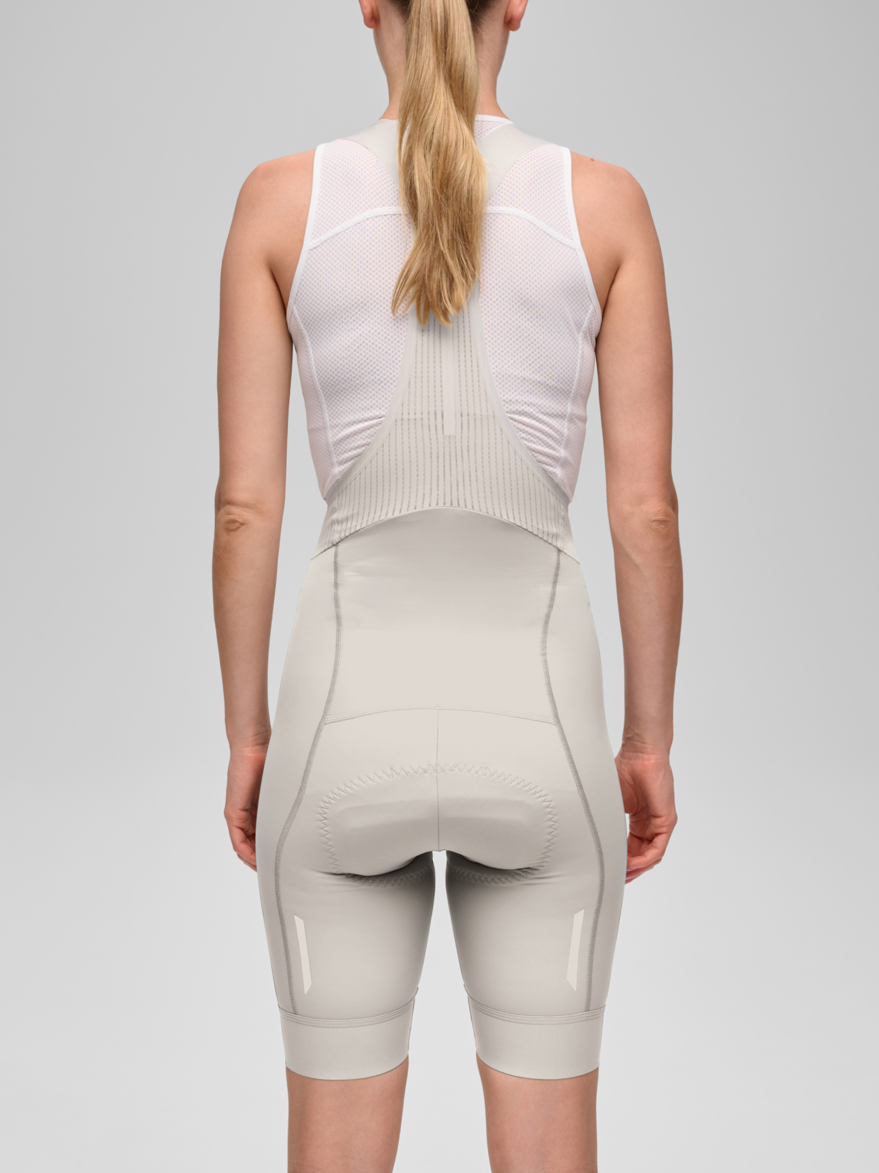 Women's Team Bib Evo - Fog - M