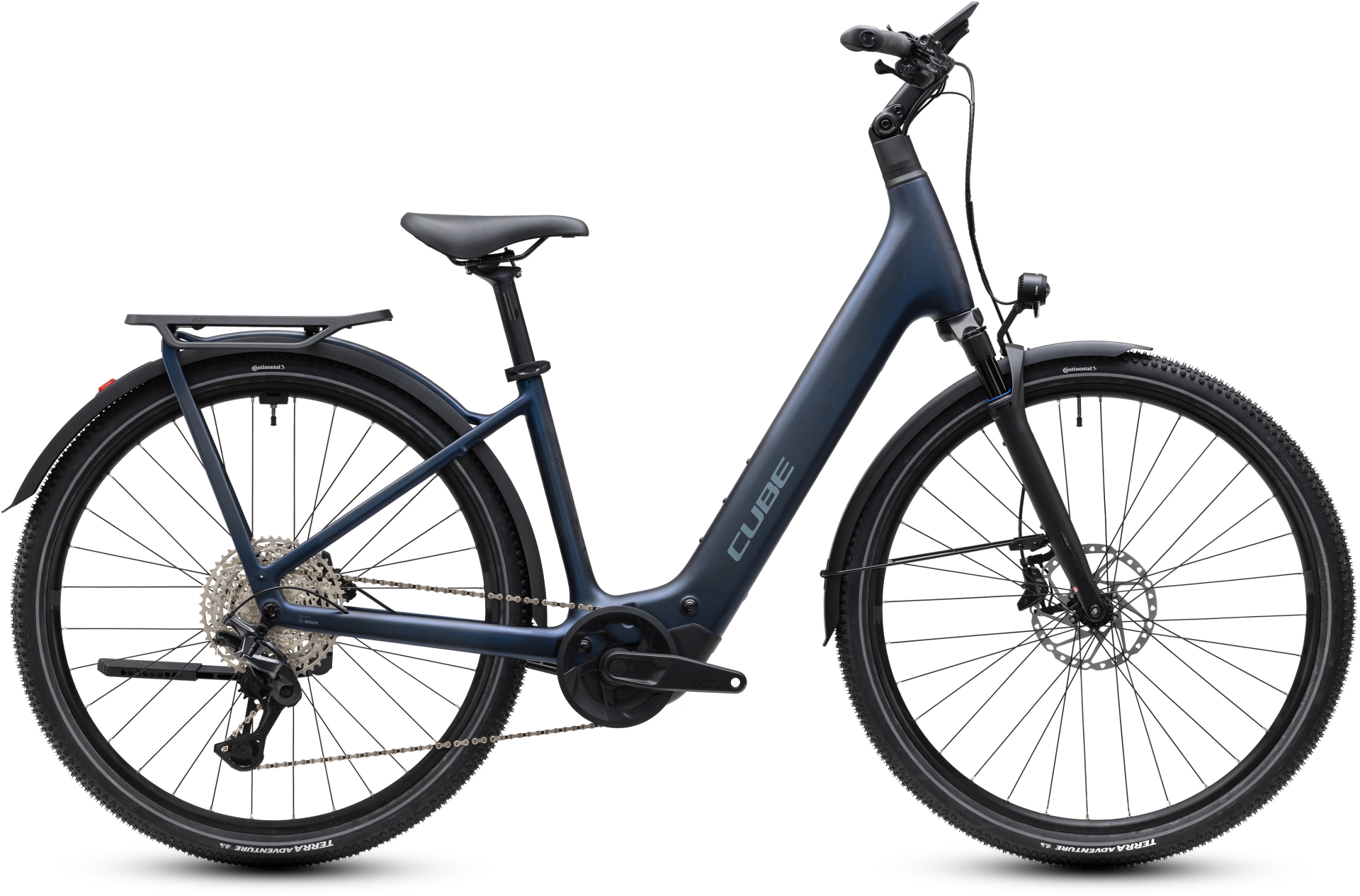 Cube Kathmandu Hybrid C:62 Pro 400X - liquidsteel´n´prizm Easy Entry 46 cm