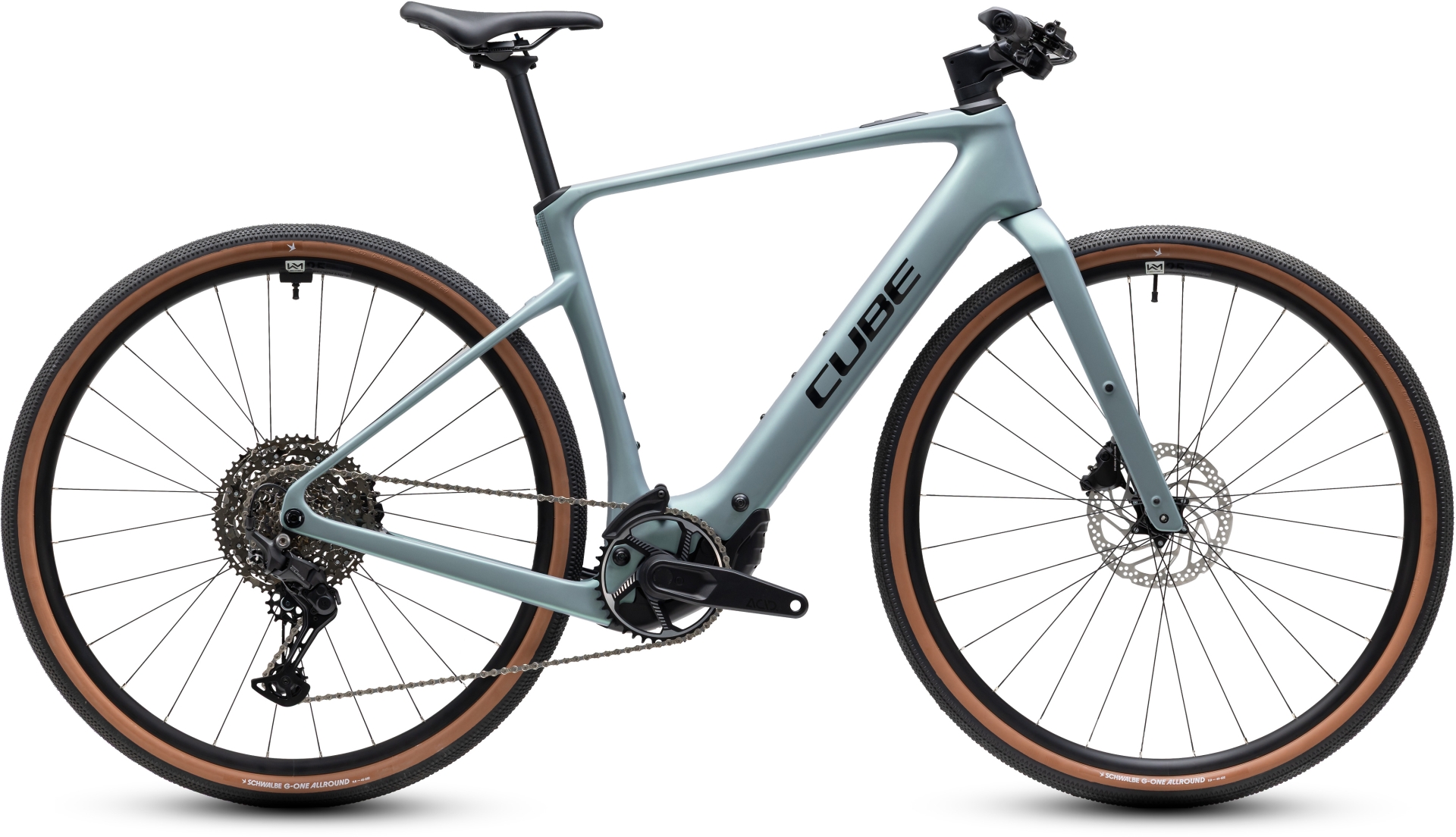 Cube Nulane Hybrid C:62 Race 400X seagrey´n´black - S