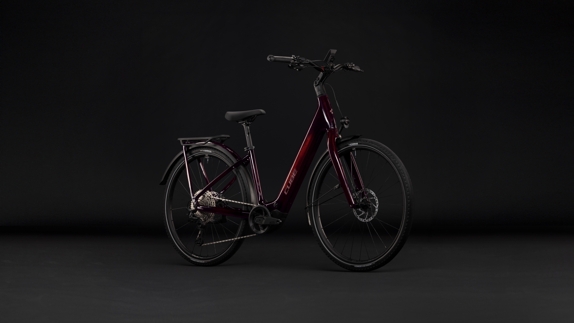 Cube Kathmandu Hybrid C:62 SLX 400X - liquidred´n´red Easy Entry 58 cm
