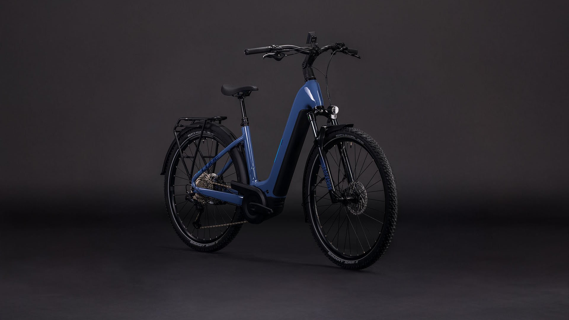Cube Nuride Hybrid EXC 800 jeansblue´n´blue Easy - Entry 54 cm