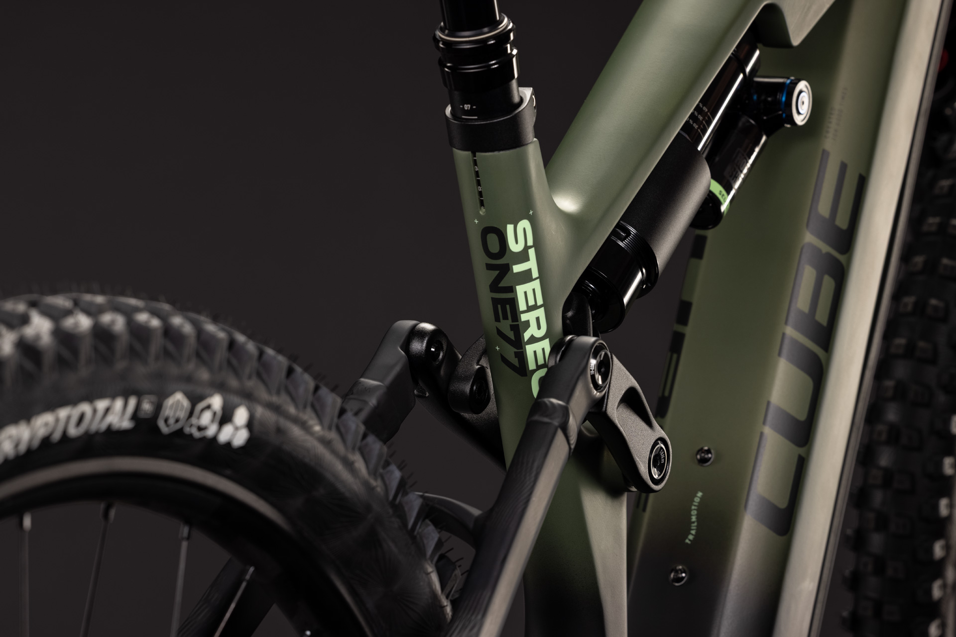 Cube Stereo Hybrid ONE77 HPC TM 800 - reedgreen´n´gills XL