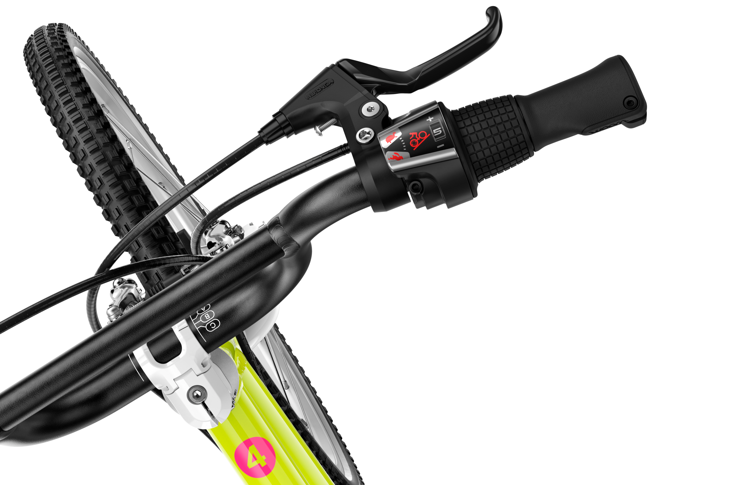 woom GO 4  (Gen. H) neon lime