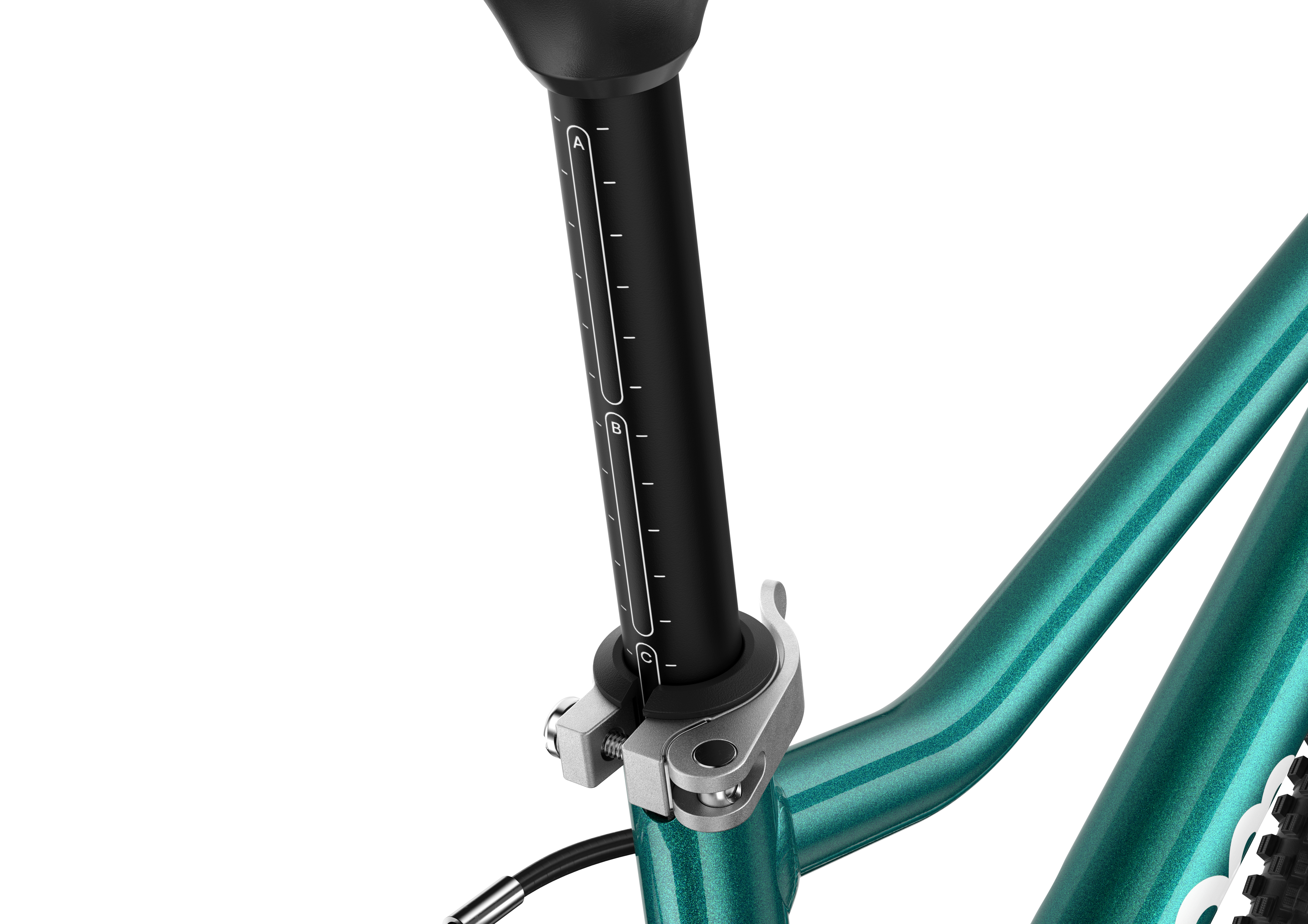 woom GO 4  (Gen. H) metallic turquoise