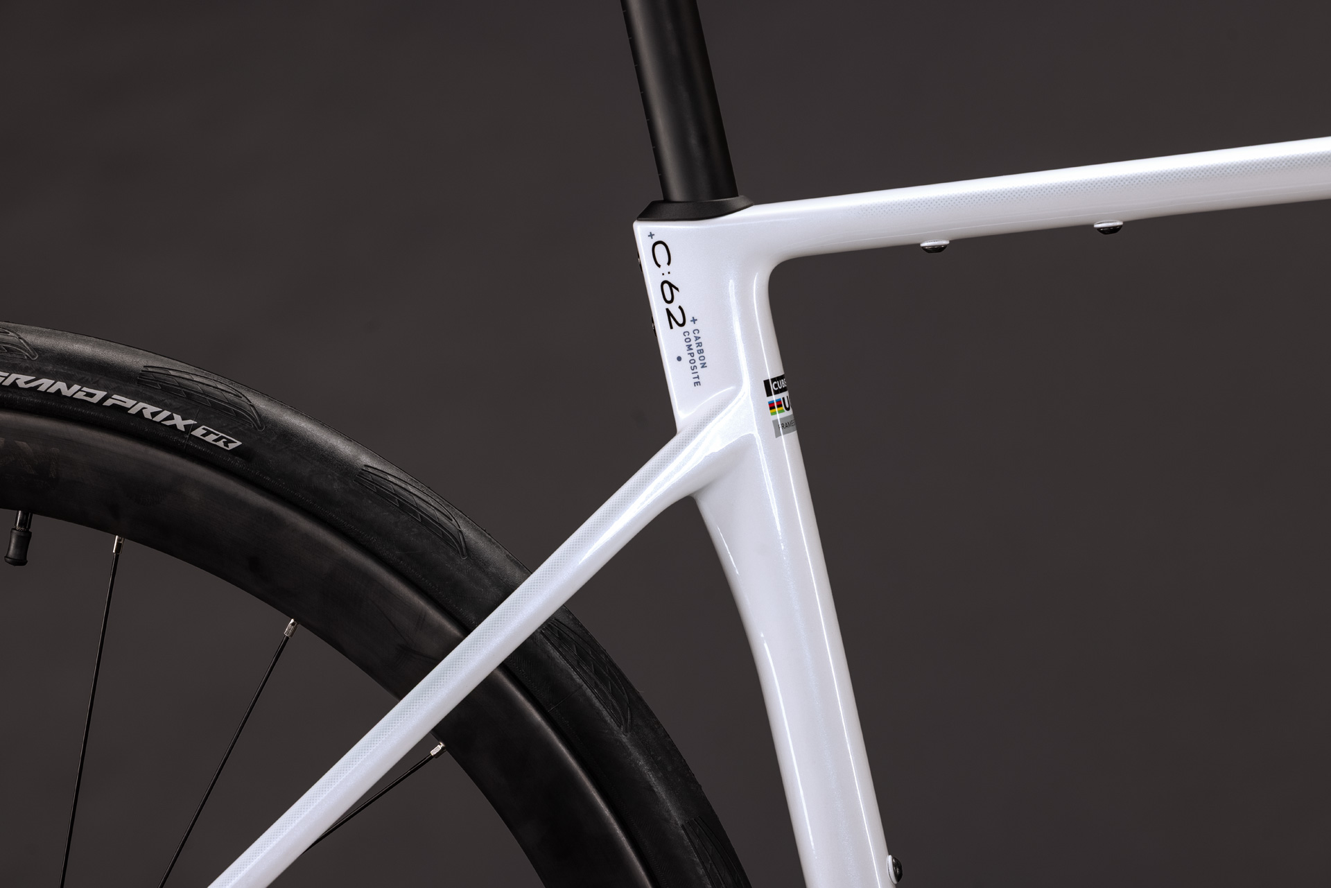 Cube Attain C:62 SLX metallicwhite´n´black - 58 cm