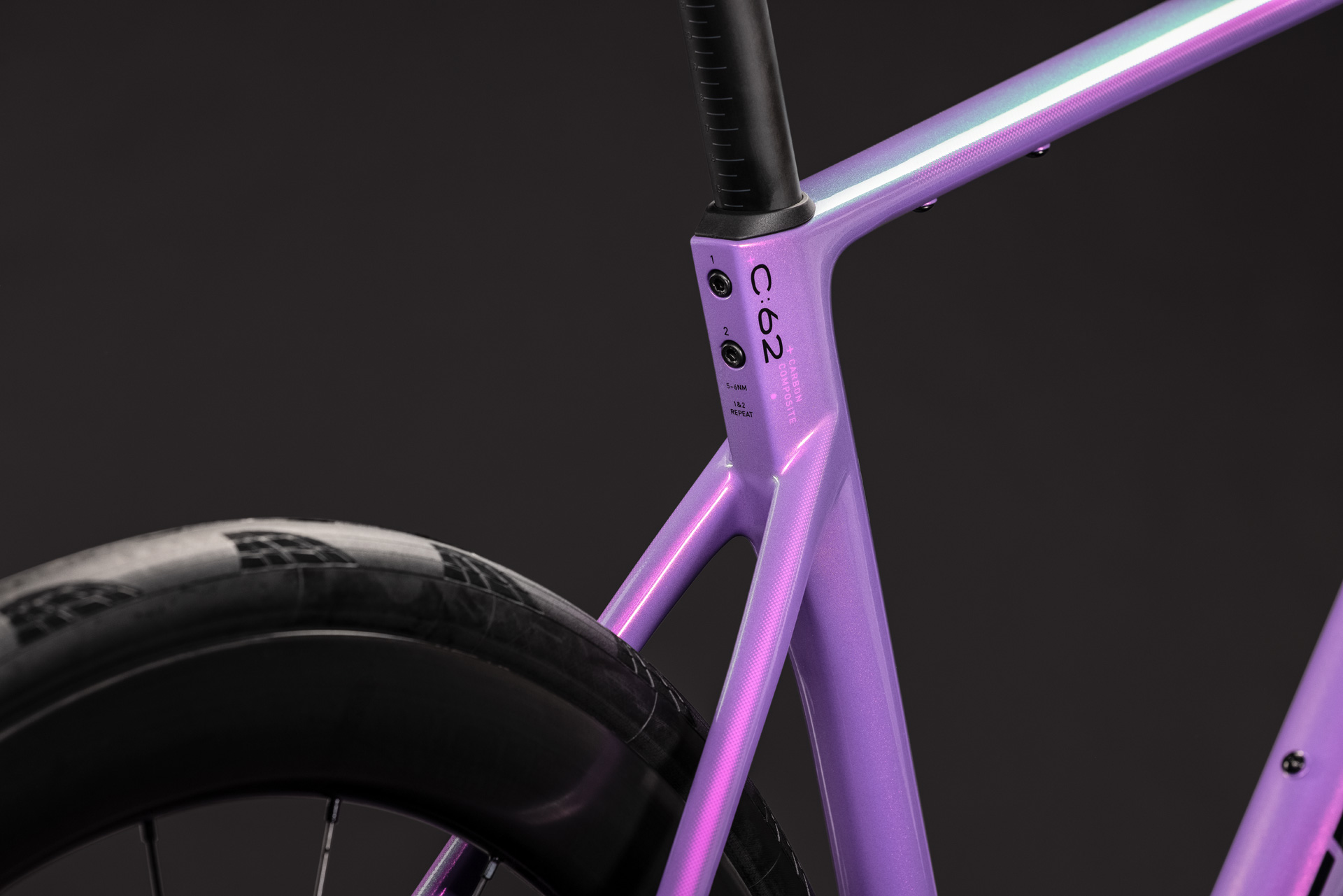 Cube Attain C:62 SLT cosmicpurple´n´black - 50 cm