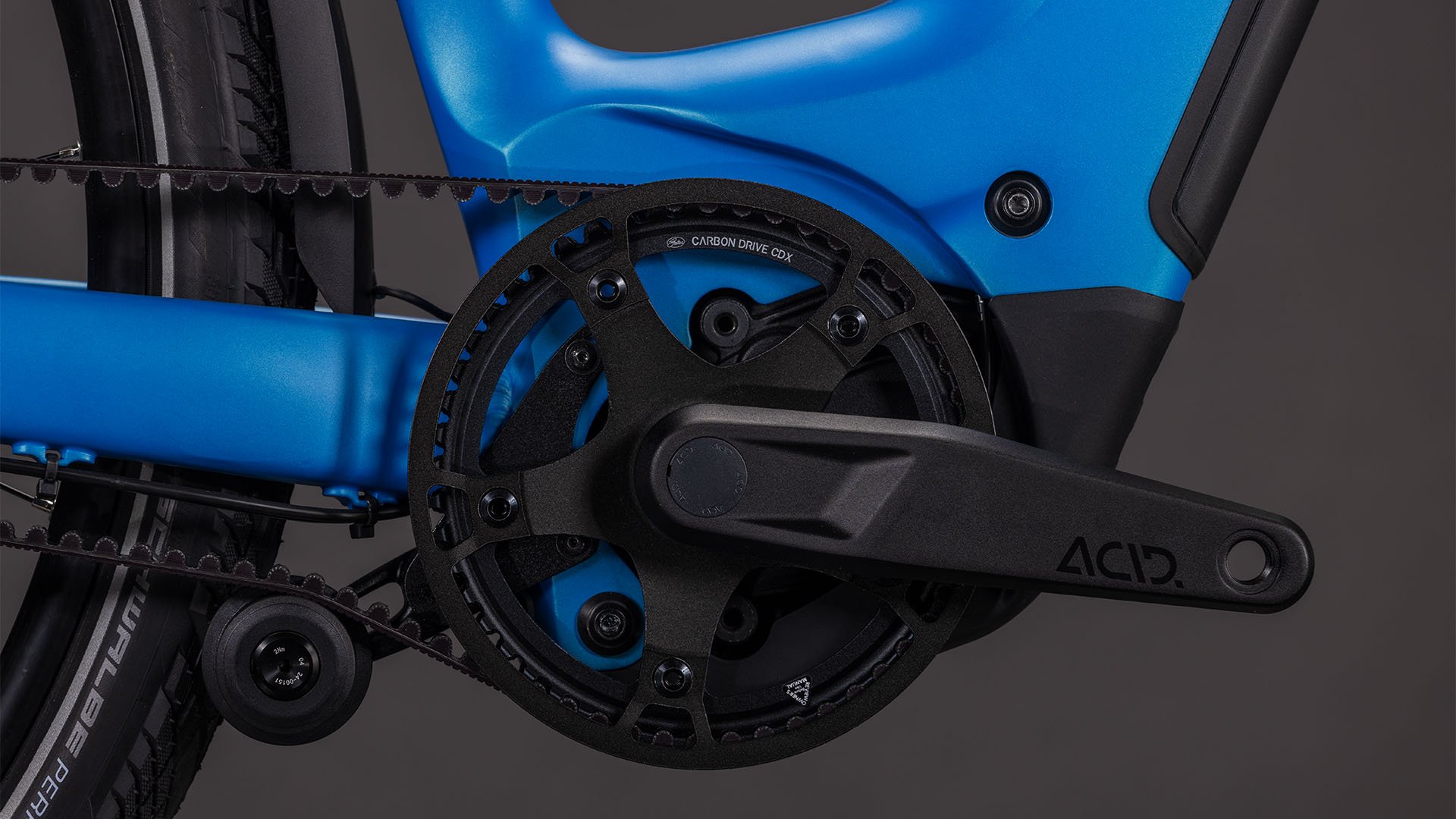 Cube Kathmandu Hybrid Comfort Pro 800 - azure´n´black Easy Entry 46 cm