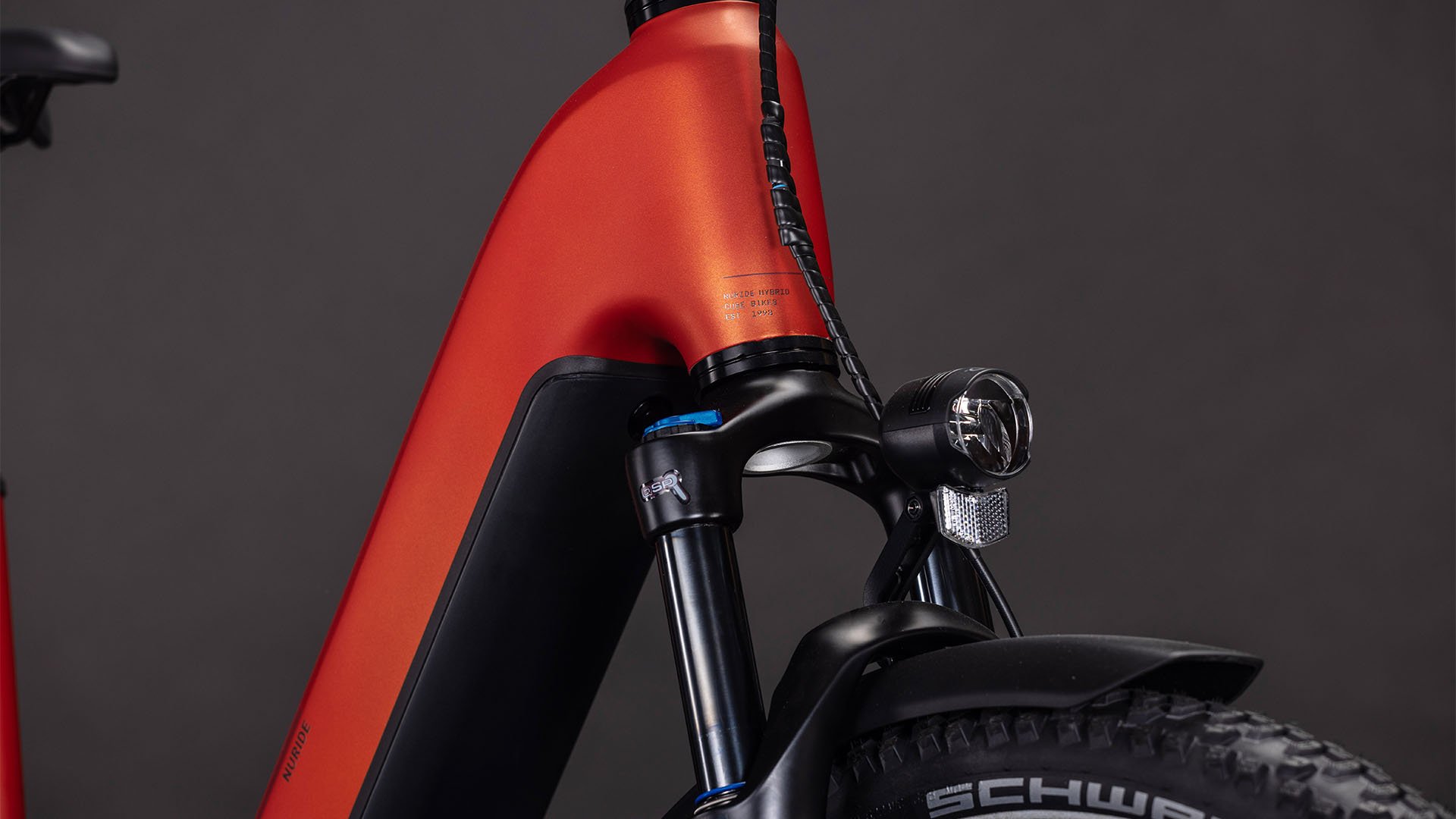 Cube Nuride Hybrid Pro 600 chilli´n´black Easy - Entry 54 cm