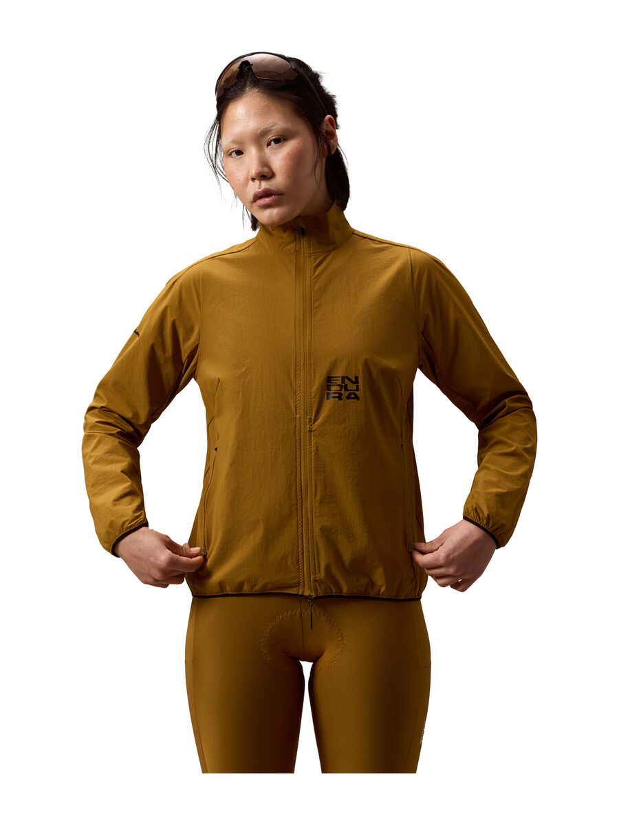 Women`s AllTrack Ride Packable Jacket TRAIL - BRONZE S