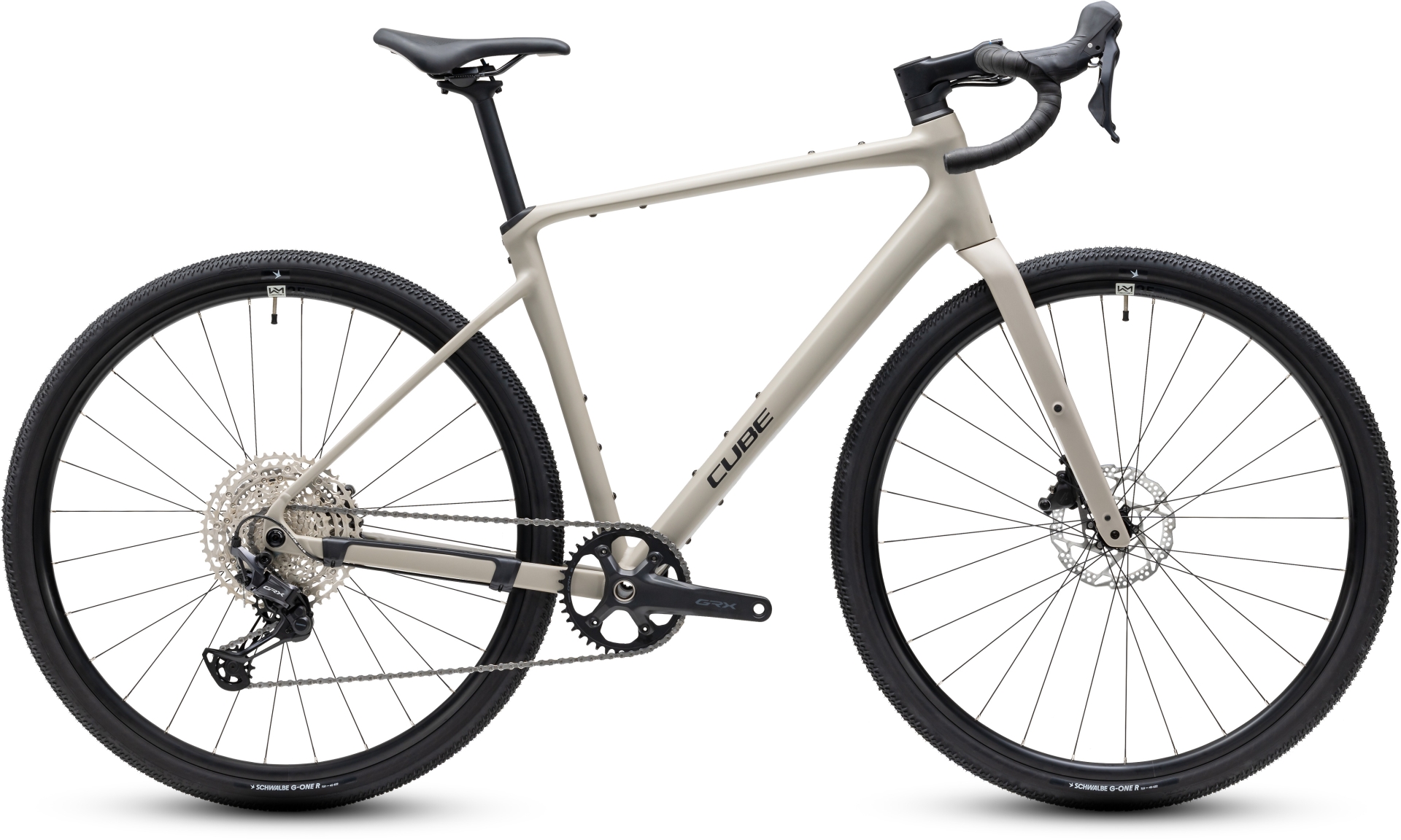 Cube Nuroad EX oatgrey´n´black - XXL