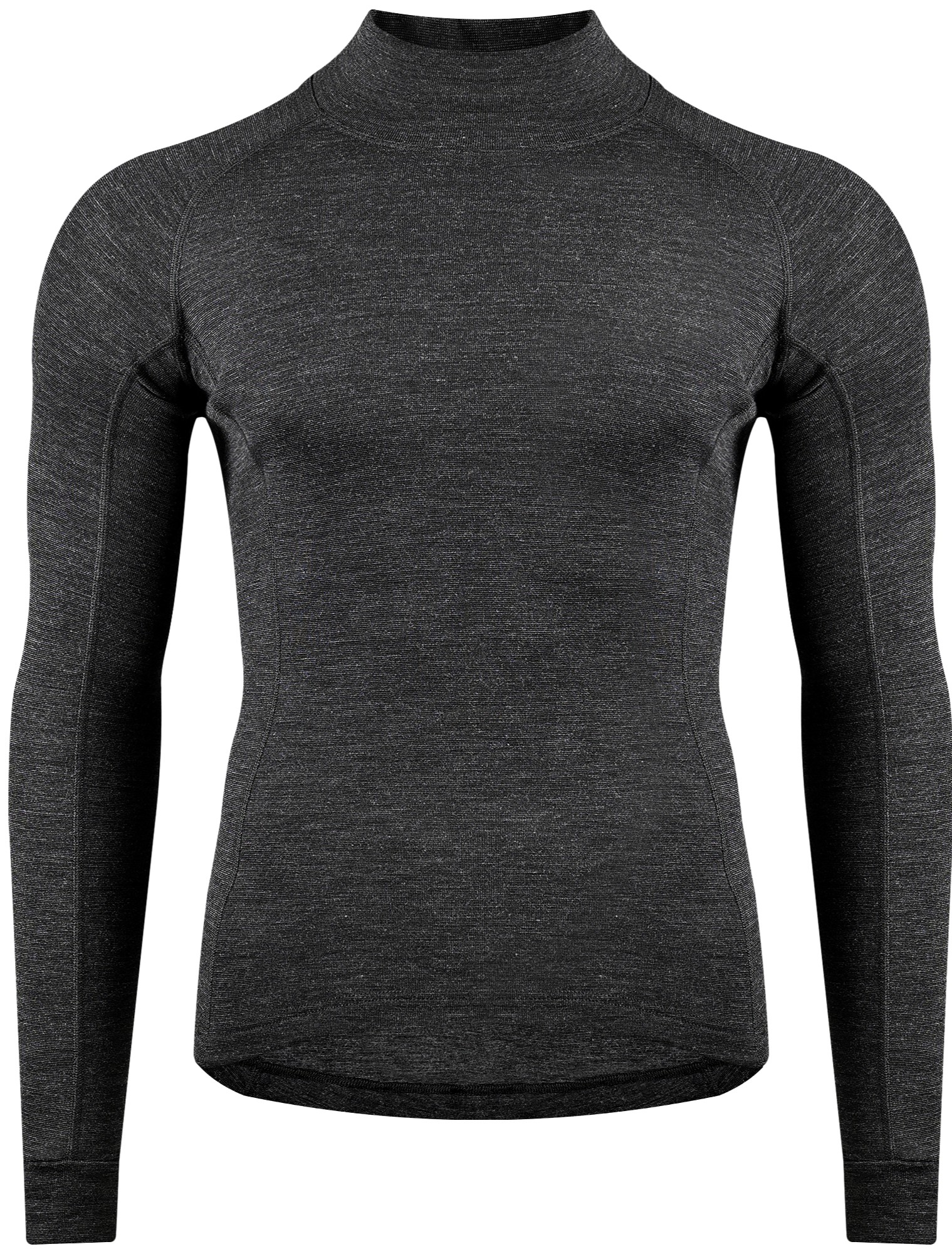 PIPPO Base Layer mit Kragen schwarz L