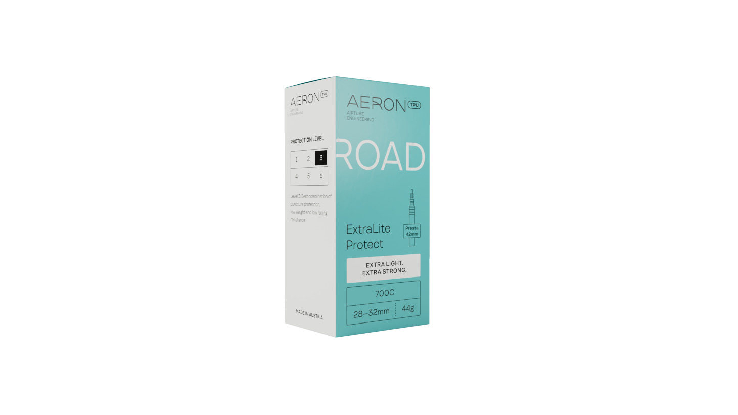 Aeron Road – ExtraLite Protect  - - Größe:700C;Reifenbreite:28-32 mm;Ventil/-länge:SV42 mm;Gewicht:44