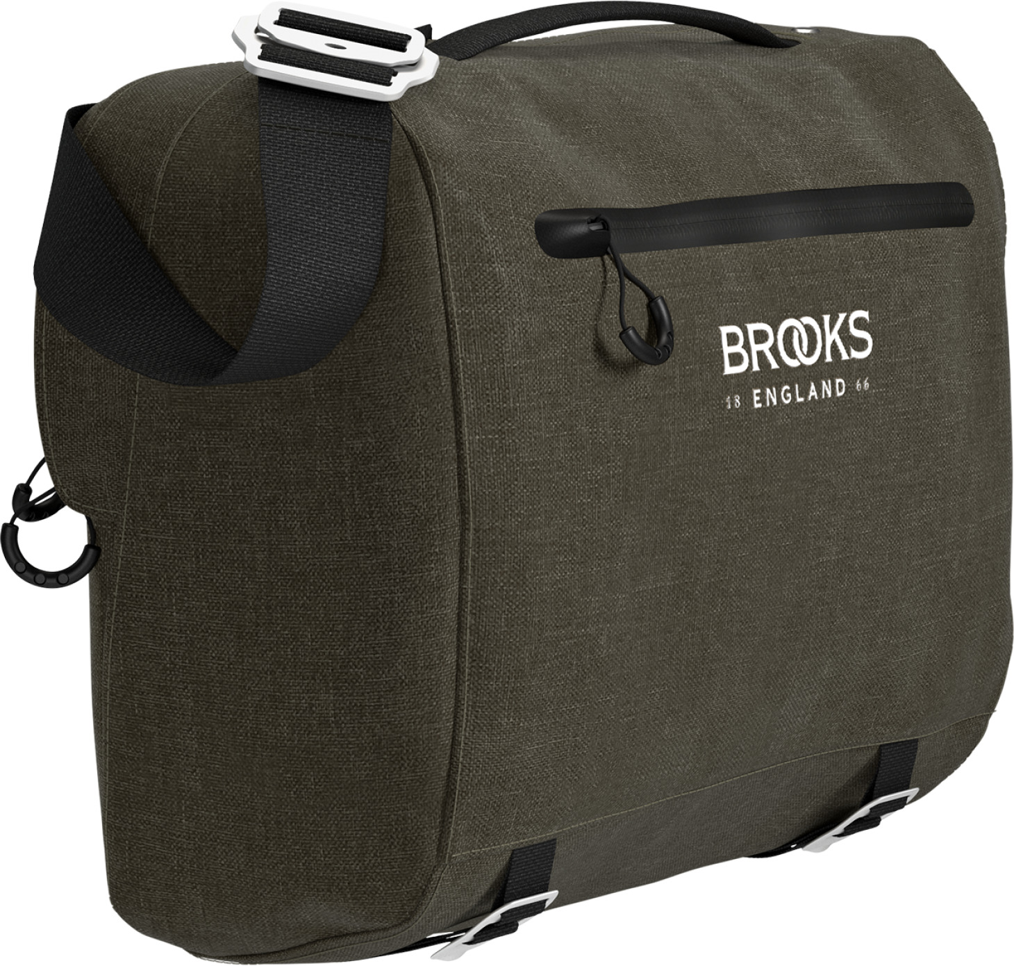 Brooks Scape Handlebar Compact Bag - mud green  -