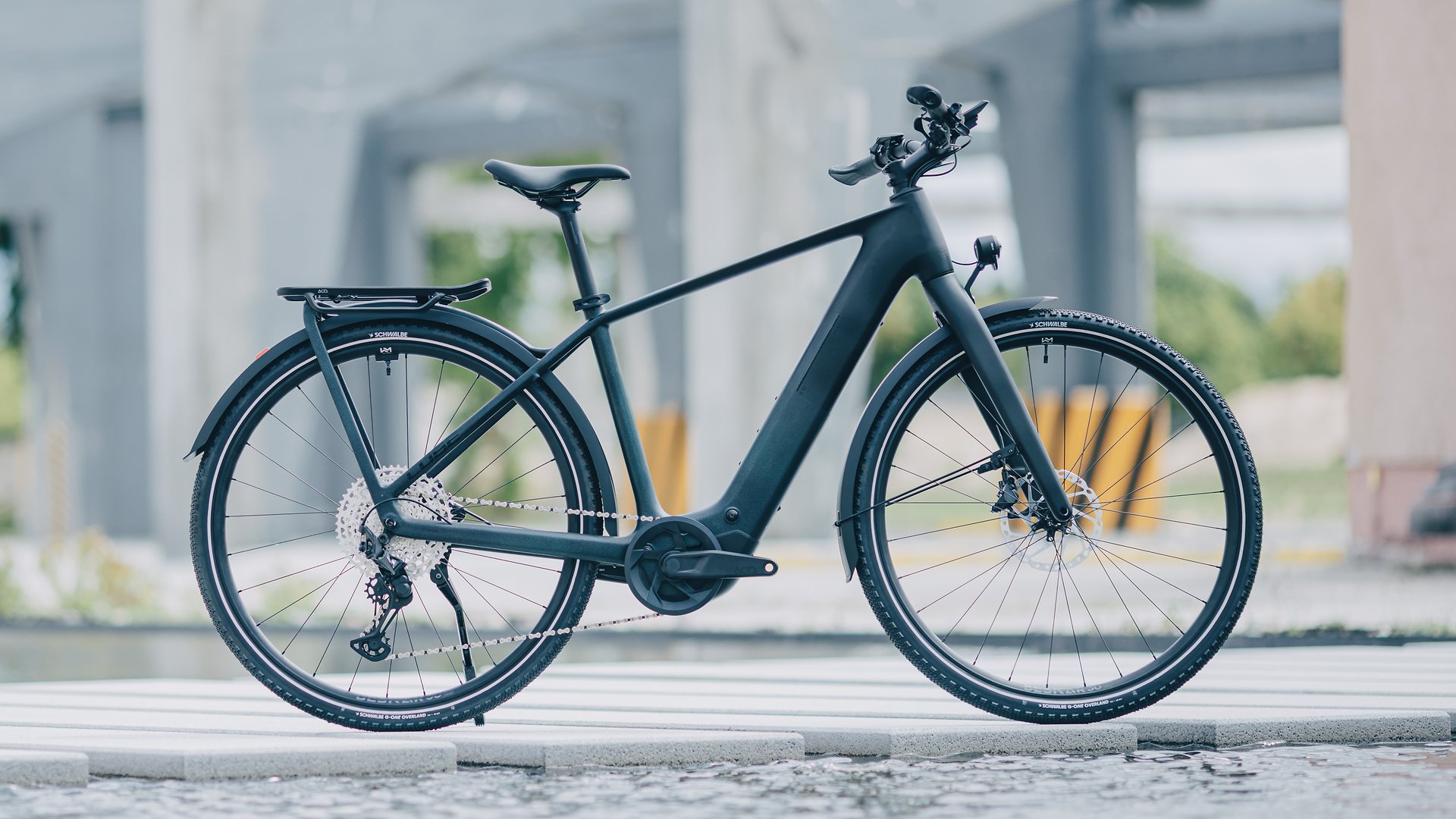 Cube Kathmandu Hybrid C:62 SLX 400X - liquidblack´n´bluedust 58 cm