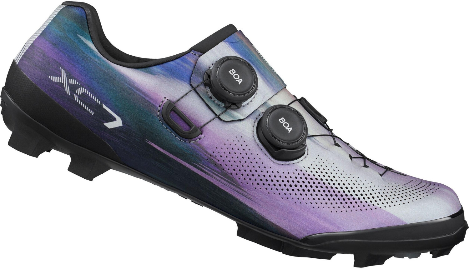 SHIMANO Fahrradschuhe XC703 Herren/Damen MTB SPD - Größe 45 Wide Butterfly