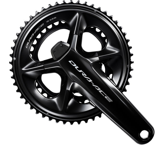 Shimano Dura Ace 52-36-175 HR 12-F  - FC-R9200-P m. Powermeter Kurbelgarnitur