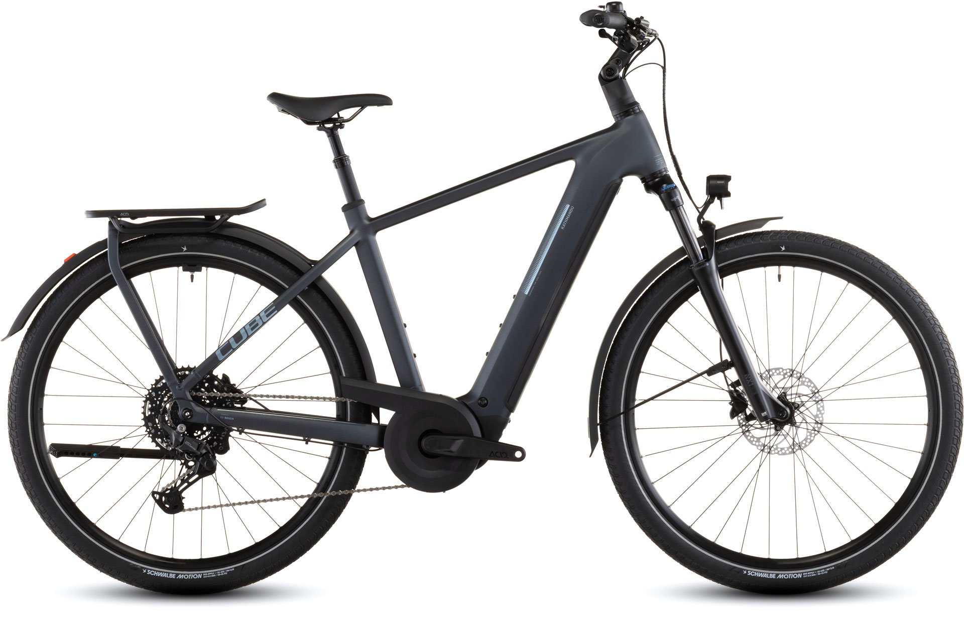 Cube Kathmandu Hybrid ONE 800 metallicgrey´n´grey - 58 cm