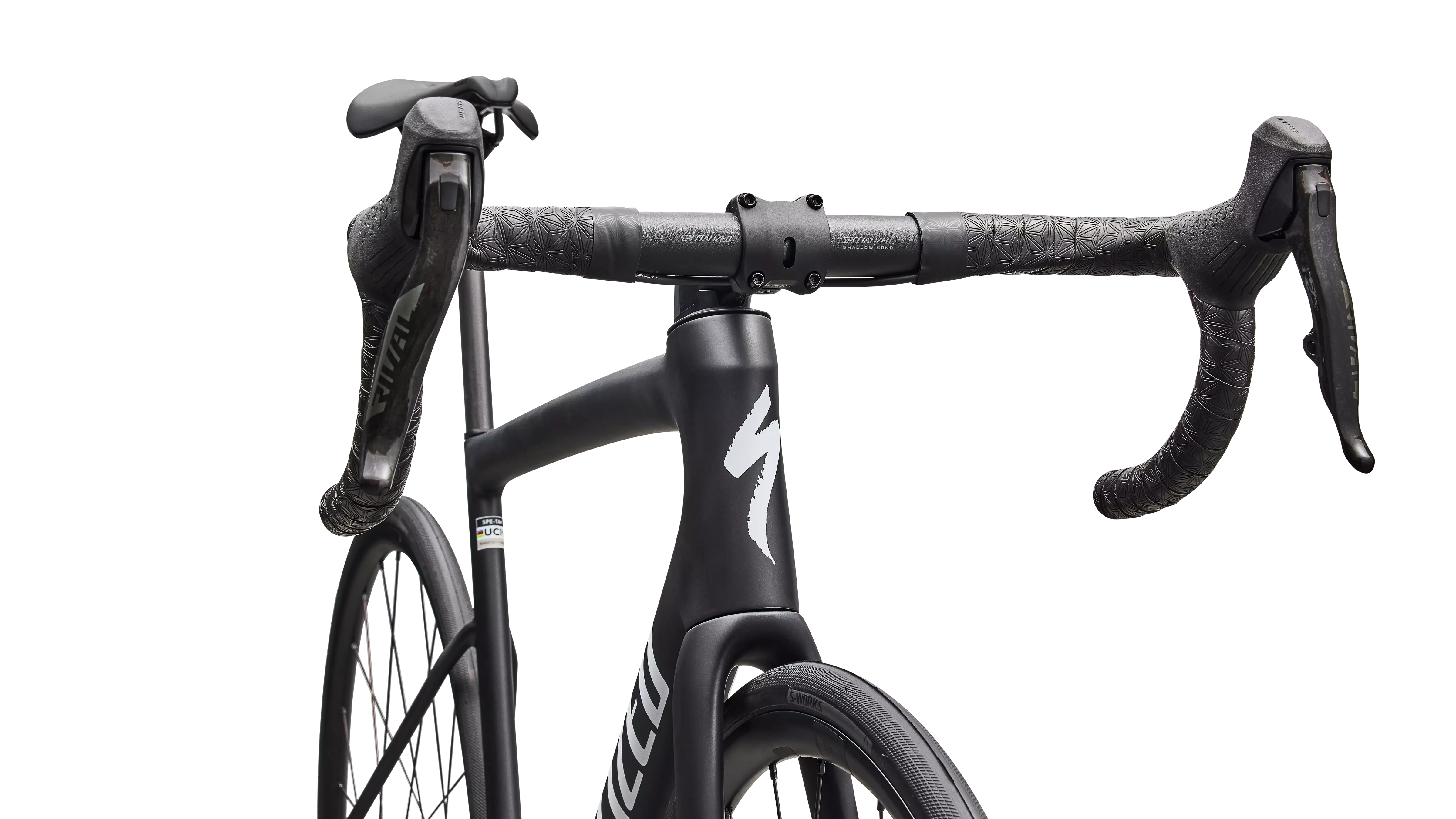 Specialized Tarmac SL8 Comp AXS 58 - Satin Carbon / White