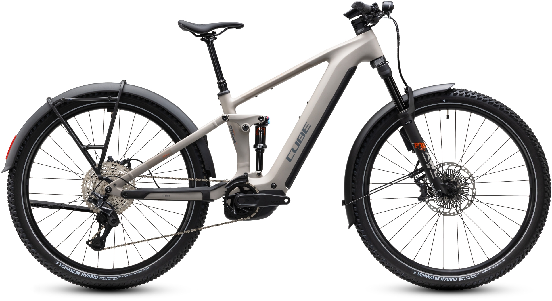 Cube Stereo Hybrid ONE44 SLX 800 FE oatgrey´n´grey - M