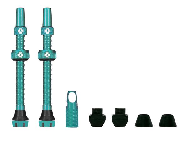 Muc Off Tubeless Valve Kit V2 Universal for   - MTB & Road turquoise 60