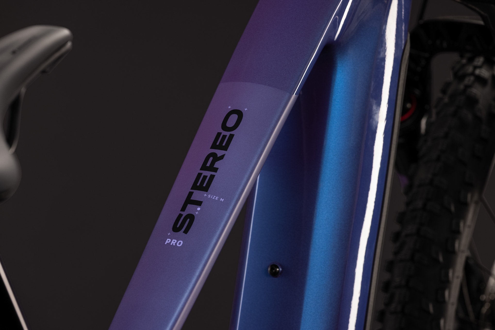 Cube Stereo Hybrid ONE44 Pro 800 blueiris´n´purple - S