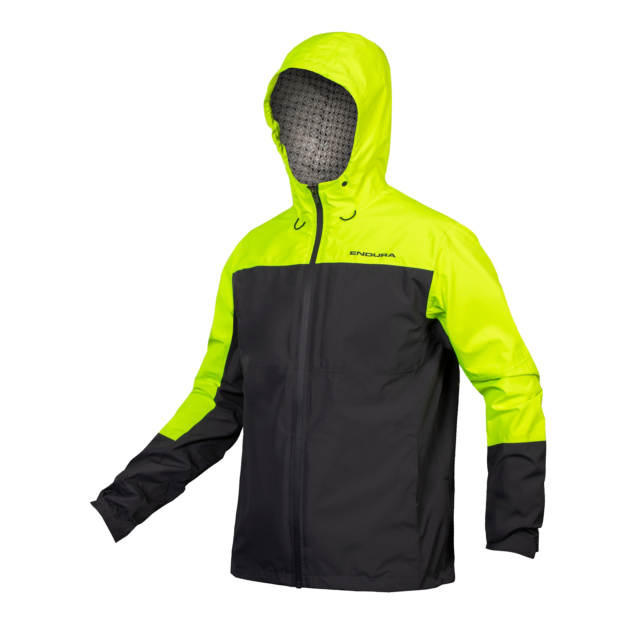 Hummvee 3-in-1 Wasserdichte Jacke: Neon-Gelb - M