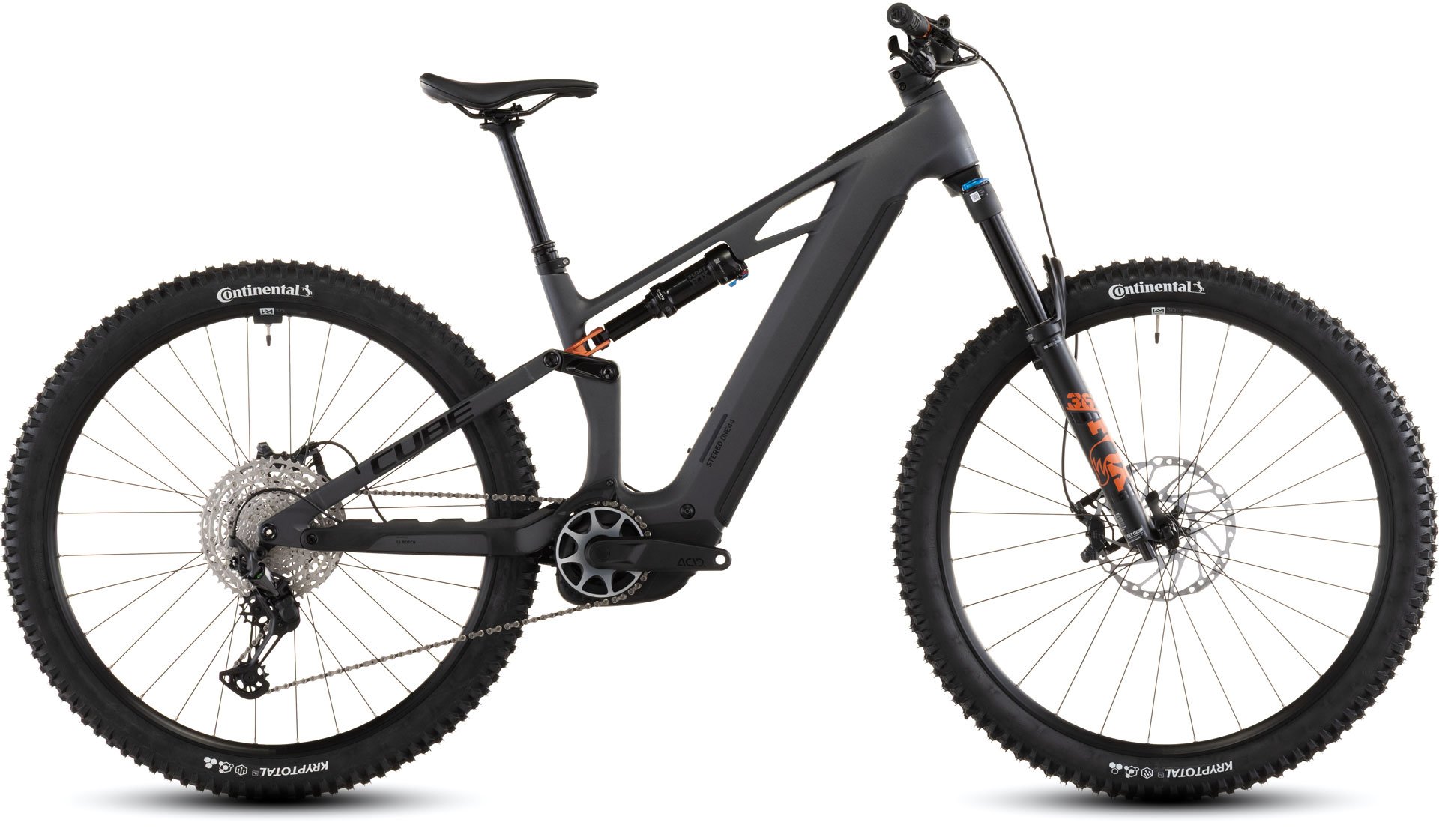 Cube Stereo Hybrid ONE44 HPC SLX 800 - slabgrey´n´orange L