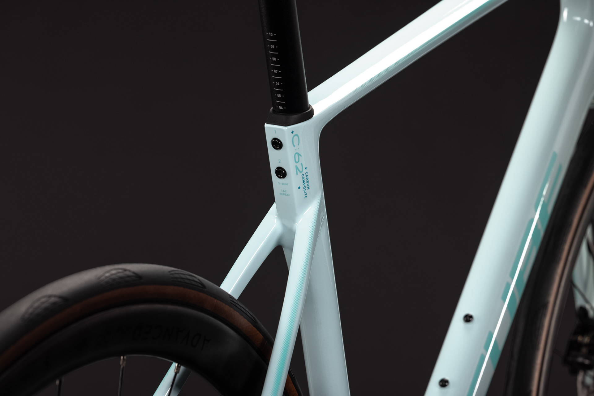 Cube Attain C:62 Race frostymint´n´mint - 53 cm