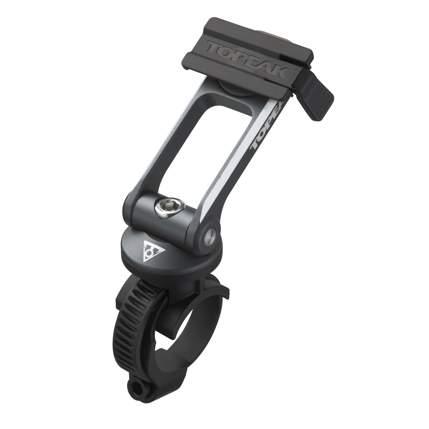Topeak RideCase iPhone 11 Pro Max Black/Gray, mit - Halter  -  Flipstand als integrierter Smartphone-Aufsteller / Einstellbar im Winkel und