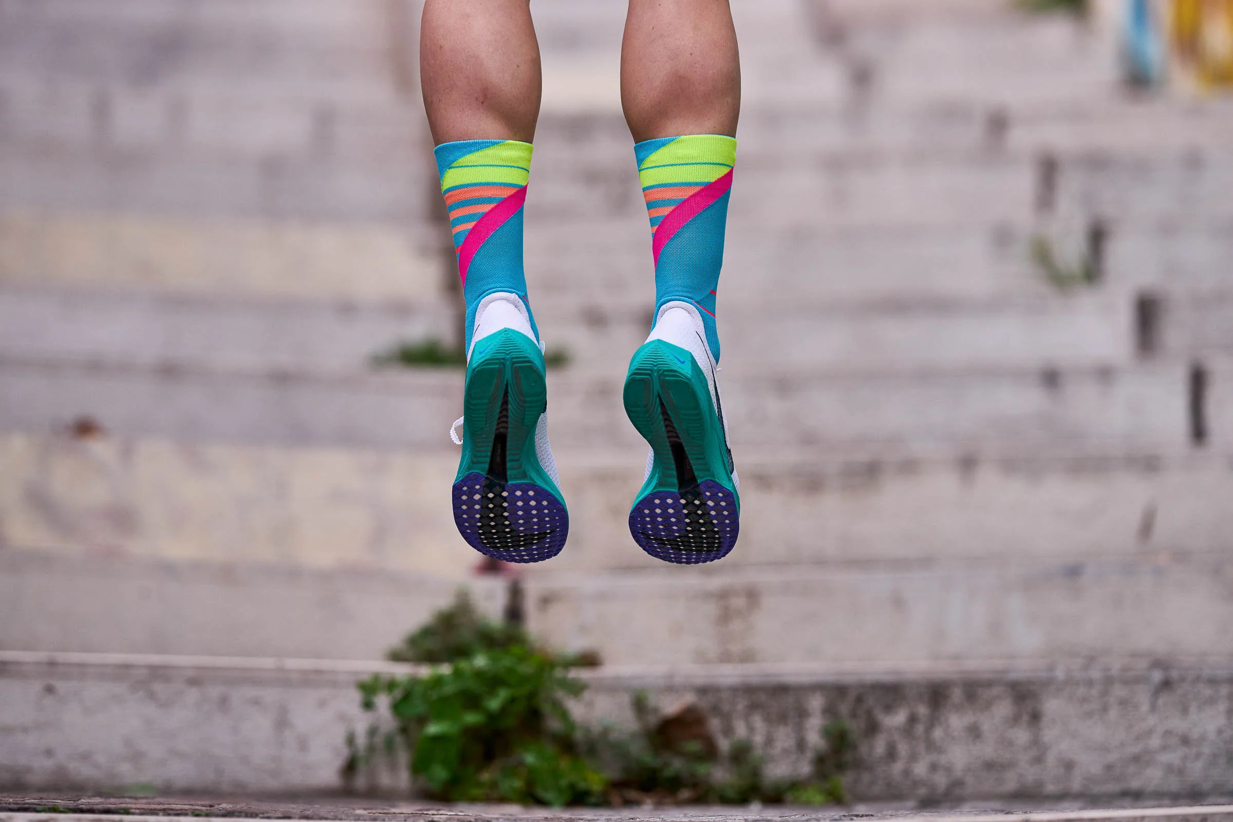 INCYLENCE RUNNING LADDERS BLUE PINK 35-38