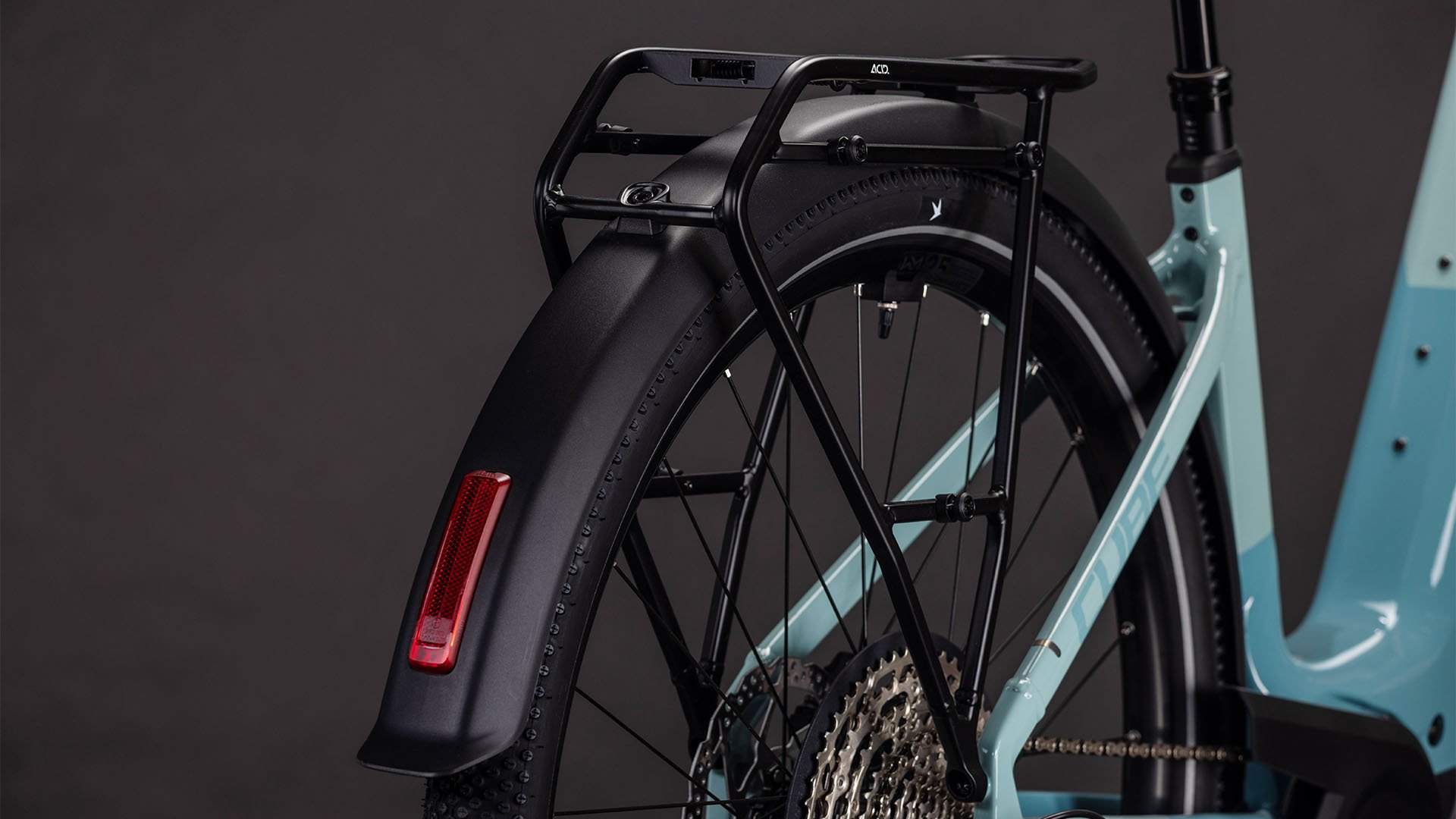 Cube Nuride Hybrid SLX 800 skylight´n´arubablue - Easy Entry 46 cm