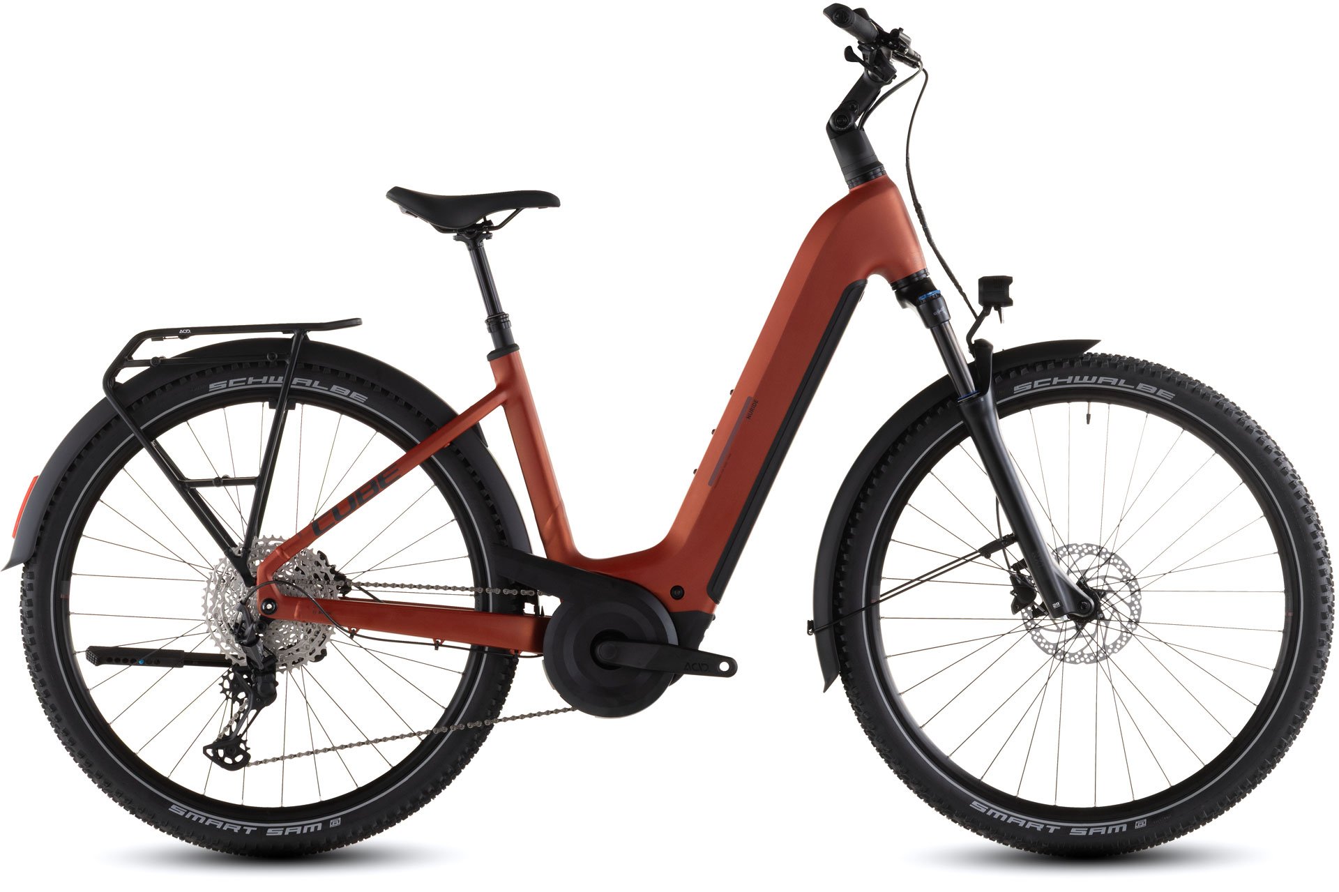 Cube Nuride Hybrid Pro 600 chilli´n´black Easy - Entry 54 cm