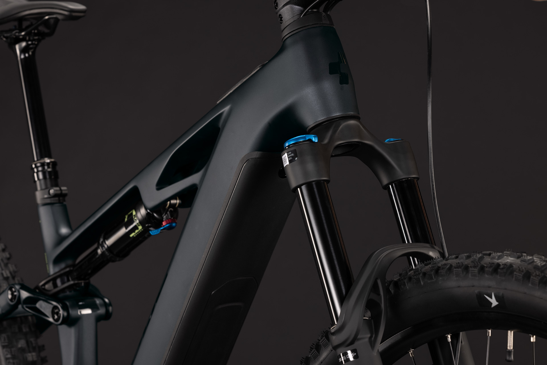 Cube Stereo Hybrid ONE44 HPC Race 800 coal´n´green - S