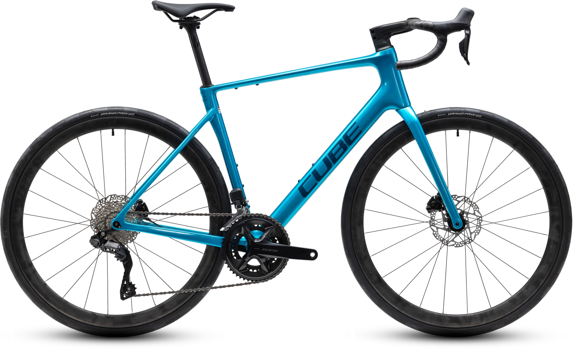 Cube Attain C:62 SLX bali´n´blue - 56 cm