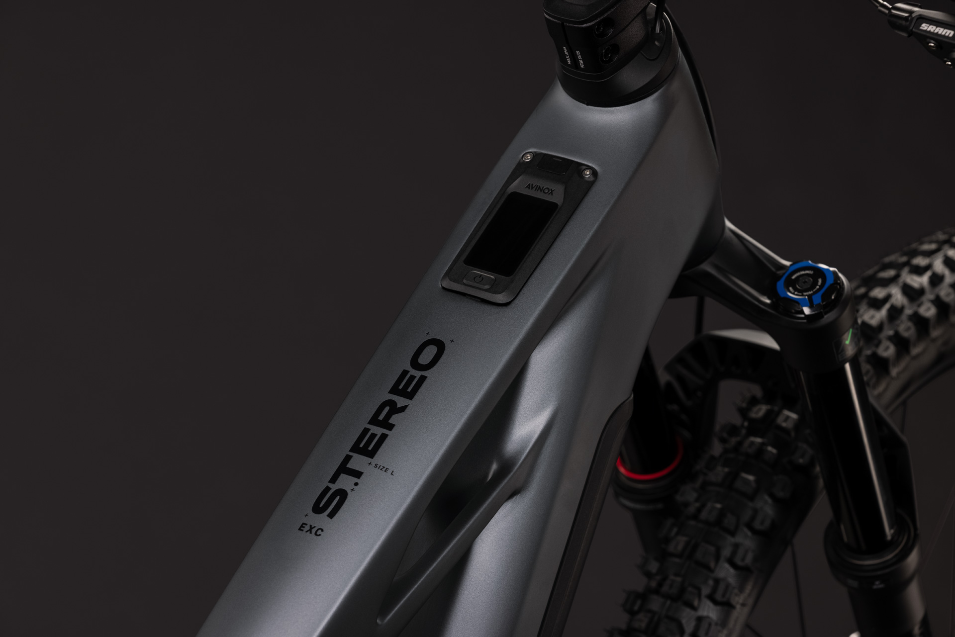 Cube Stereo Hybrid ONE44 HPC EXC 800 - slabgrey´n´black XL