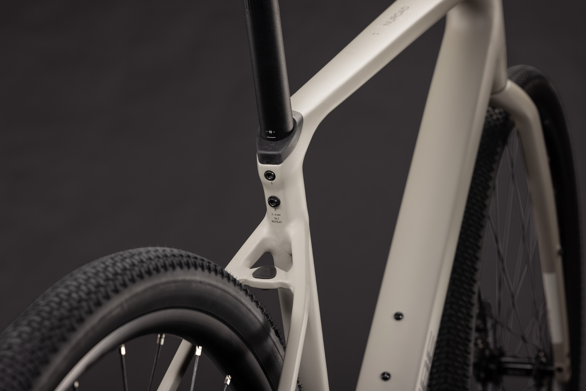 Cube Nuroad EX oatgrey´n´black - XL