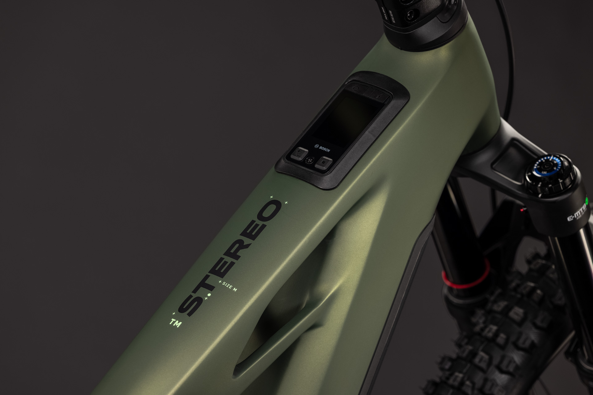 Cube Stereo Hybrid ONE44 HPC TM 800 - reedgreen´n´gills XL