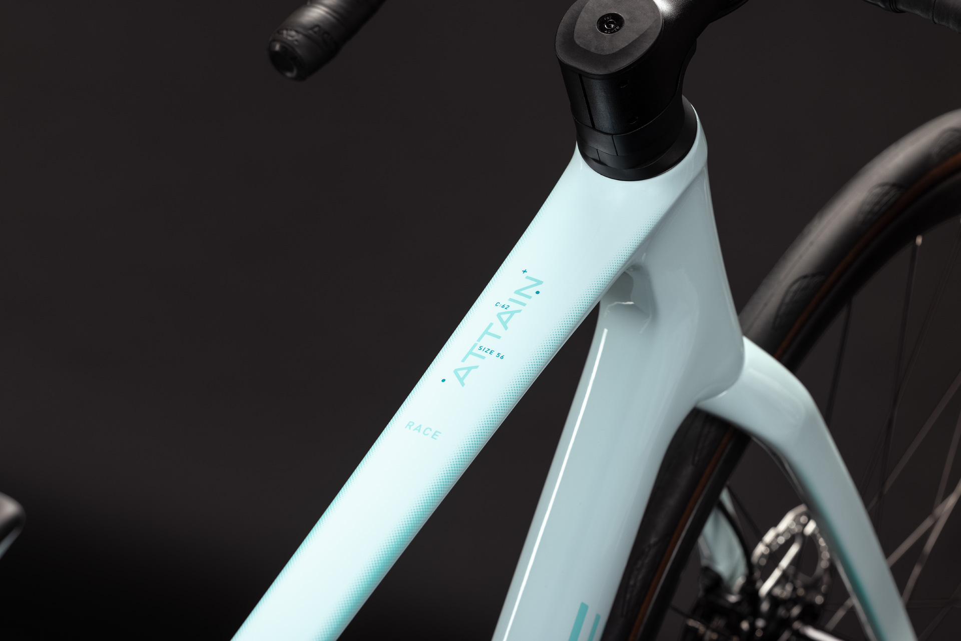 Cube Attain C:62 Race frostymint´n´mint - 53 cm
